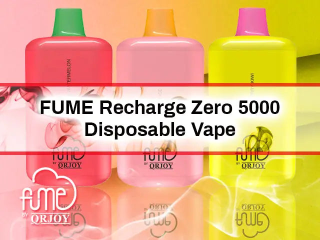fume zero nicotine vape Recharge 5000 Disposable Quality Puff Taste:Strawberry Ice Cream uwell vape price vape juice that tastes just delicious flavored air.