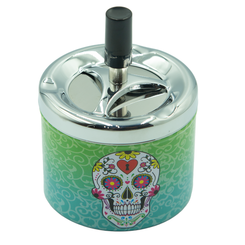 SpinTop Metal Ashtray – Pop Series