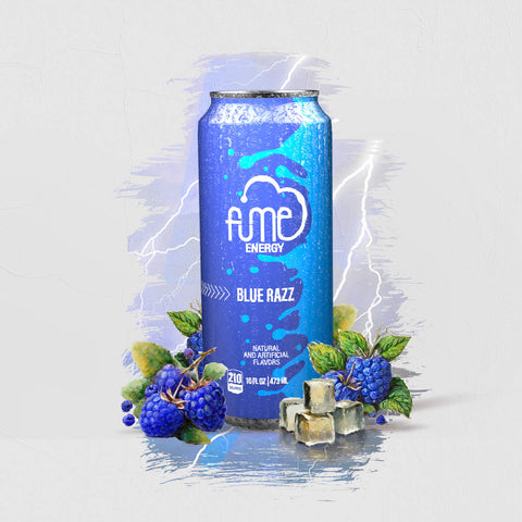 FUME Energy Drink l Blue Razz
