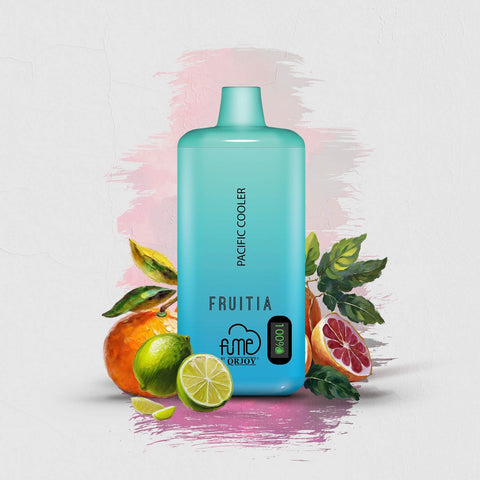[6-Pack] FUME Fruitia 8000 l Disposable Vape