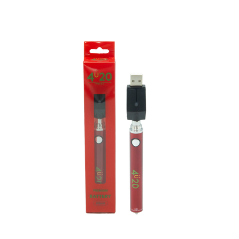 4U20 Twist Vape Battery 510 Thread Adjustable Voltage