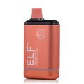 Copper-colored metallic elf vpr 7000 ultra disposable vape pen with black accents and pinkish-orange mouthpiece