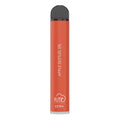 A sleek matte red fume extra disposable vape pen with black cap apple skittles 5 percent flavor 1500 puffs