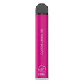 A vibrant pink fume extra disposable vape pen with black cap featuring cotton candy 5 percent for 1500 puffs