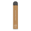 Fume extra 1500 puffs disposable vape pen with cuban tobacco 5 percent flavor matte brown body black cap silver base