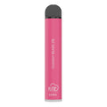 Pink fume extra disposable vape pen gummy bears 5% with black cap and silver base for 1500 puffs use