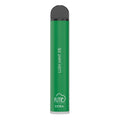 Green lush mint 5% fume extra 1500 puffs disposable vape pen with black cap and silver base