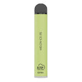 Fume extra 1500 puffs disposable vape pen in light green melon ice flavor with black cap and silver base