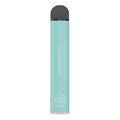A sleek mint green fume extra disposable vape pen with black cap and silver accents offering 1500 puffs