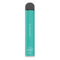 Teal fume miami mix 5% disposable vape pen with black cap and silver base for 1500 puffs in fume extra series
