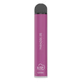 Purple fume extra disposable vape pen with black cap silver base offering 1500 puffs for smooth vaping