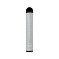 Silver fume extra 1500 puffs disposable vape pen with black cap and summer black ice 5 percent flavor text