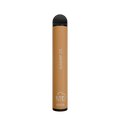 A sleek matte orange fume extra disposable vape pen with black cap and white branding offering 1500 puffs