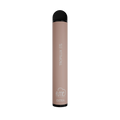 A sleek matte blush pink fume extra disposable vape pen with black cap and base offering 1500 puffs