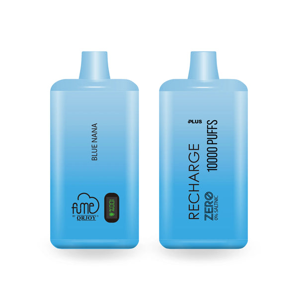 fume zero nicotine vape Fume Recharge Zero Plus 10000 Puffs Nicotine Free Vape