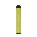 A lime green fume ultra disposable vape pen with black cap and white branding offering 2500 puffs