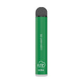 Green lush mint fume ultra 2500 puffs disposable vape pen with black cap and white branding