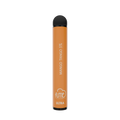 Orange mango tango 5% fume ultra disposable vape pen with black cap and base for 2500 puffs use
