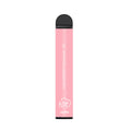 Pink fume ultra disposable vape pen in strawberry banana 5% flavor with 2500 puffs for convenient vaping