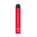 Red fume ultra disposable vape pen with strawberry 5 percent flavor and 2500 puffs for smooth vaping