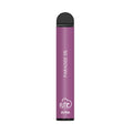 Purple fume ultra vape pen with black cap and paradise 5% branding designed for 2500 puffs use