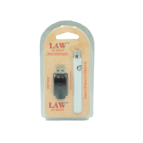 LAW No Smoke 510 Battery Kit – 350mAh Variable Voltage