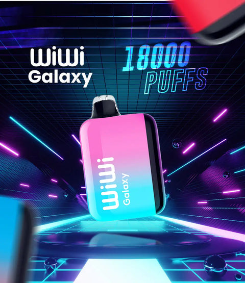 Wiwi Galaxy 18K Disposable Vape 5% Nicotine 18000 Puffs Wiwi Galaxy 18K Disposable Vape 5% Nicotine 18000 Puffs
